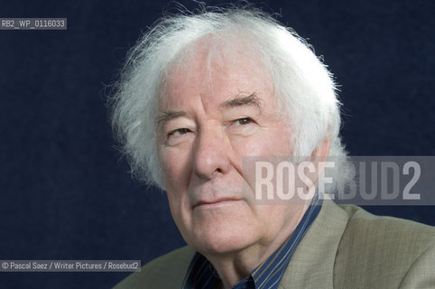 Irish Nobel Prize winning poet Seamus Heaney at the Edinburgh International Book Festival...Copyright©Pascal Saez/Writer Pictures/Rosebud2