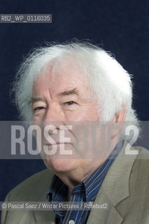 Irish Nobel Prize winning poet Seamus Heaney at the Edinburgh International Book Festival...Copyright©Pascal Saez/Writer Pictures/Rosebud2