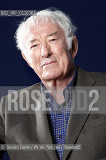 Seamus Heaney, Irish poet, at the Edinburgh International Book Festival on 24/8/10..©.Geraint Lewis/Writer Pictures/Rosebud2