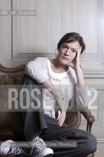 Zoe Heller, photographed in London.. .copyright©Adrian Lourie/Writer Pictures/Rosebud2