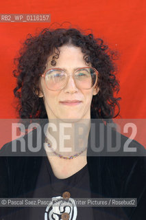 Canadian writer Maggie Helwig, author of Between Mountains at the Edinburgh International Book festival 2004..Copyright©Pascal Saez.Pascal Saez/Writer Pictures/Rosebud2