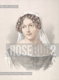 Felicia Dorothea Hemans  (1794-1835)..copyright©nmg/Writer Pictures/Rosebud2