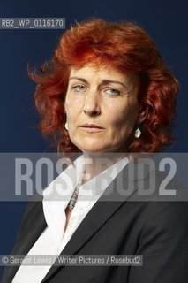 Emma Henderson, British novelist and writer, at the 2010 Edinburgh International Book Festival, August 27, 2010. .Copyright©Geraint Lewis/Writer Pictures/Rosebud2