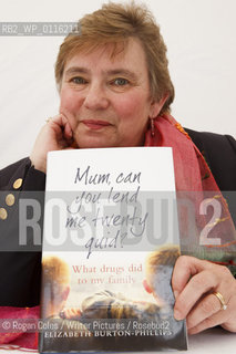 Elizabeth Burton-Phillips is the author of, Mum, Can I  Borrow.   The Henley-onThames Literary Festival 2007..copyright©Rogan Coles/Writer Pictures/Rosebud2