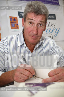 Jeremy Paxman at The Henley-onThames Literary Festival 2007..copyright©Rogan Coles/Writer Pictures/Rosebud2