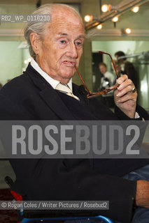 Sir John Mortimer at The Henley-onThames Literary Festival 2007..copyright©Rogan Coles/Writer Pictures/Rosebud2