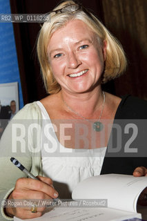 Miranda Glover at The Henley-onThames Literary Festival 2007..copyright©Rogan Coles/Writer Pictures/Rosebud2