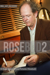 Craig Brown at The Henley-onThames Literary Festival 2007..copyright©Rogan Coles/Writer Pictures/Rosebud2