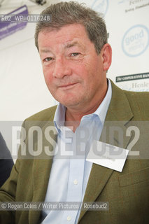 Patrick Bishop at The Henley-onThames Literary Festival 2007..copyright©Rogan Coles/Writer Pictures/Rosebud2