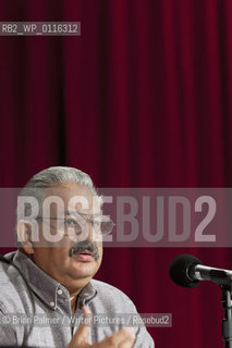 Victor Hernandez Cruz, Puerto Rican poet, at a panel discussion at the Poets Forum, held by the Academy of American Poets in New York City, November 8, 2008. ..Copyright©Brian Palmer/Writer Pictures/Rosebud2