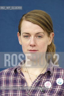Katharine Hibbert, British journalist and writer, at the 2010 Edinburgh International Book Festival, August 29, 2010....Copyright©Geraint Lewis/Writer Pictures/Rosebud2