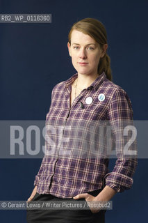 Katharine Hibbert, British journalist and writer, at the 2010 Edinburgh International Book Festival, August 29, 2010....Copyright©Geraint Lewis/Writer Pictures/Rosebud2