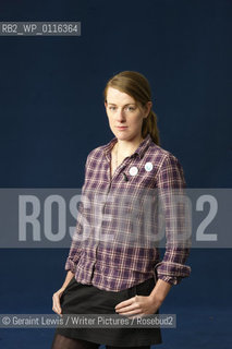 Katharine Hibbert, British journalist and writer, at the 2010 Edinburgh International Book Festival, August 29, 2010....Copyright©Geraint Lewis/Writer Pictures/Rosebud2