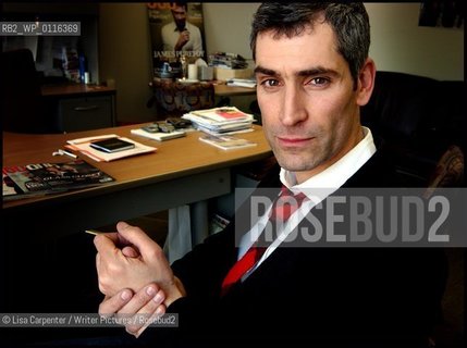 Aaron Hicklin.Editor of Out Magazine..copyright©Lisa Carpenter/Writer Pictures/Rosebud2