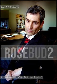 Aaron Hicklin.Editor of Out Magazine..copyright©Lisa Carpenter/Writer Pictures/Rosebud2