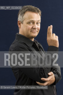 Charlie Higson, actor and writer of The Young James Bond books..Copyright©Geraint Lewis/Writer Pictures/Rosebud2