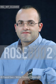 Israeli writer Alon Hilu at the Edinburgh International Book Festival...Copyright©Pascal Saez/Writer Pictures/Rosebud2