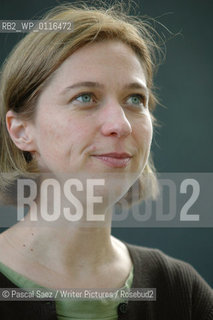 German writer Katrin Himmler, whose great-uncle was Heinrich Himmler, at the Edinburgh International Book Festival 2007. ..Copyright©Pascal Saez/Writer Pictures/Rosebud2