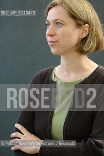 German writer Katrin Himmler, whose great-uncle was Heinrich Himmler, at the Edinburgh International Book Festival 2007. ..Copyright©Pascal Saez/Writer Pictures/Rosebud2