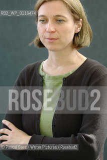German writer Katrin Himmler, whose great-uncle was Heinrich Himmler, at the Edinburgh International Book Festival 2007. ..Copyright©Pascal Saez/Writer Pictures/Rosebud2