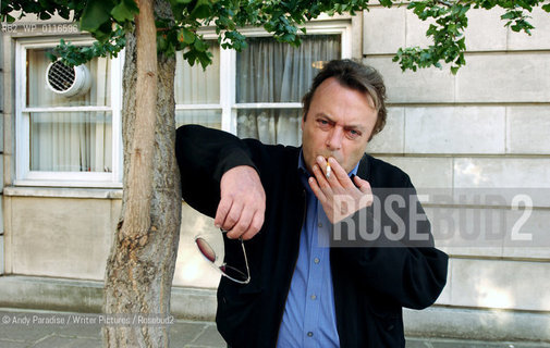 Christopher Hitchens..Copyright©Andy Paradise/Writer Pictures/Rosebud2