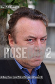 Christopher Hitchens..Copyright©Andy Paradise/Writer Pictures/Rosebud2