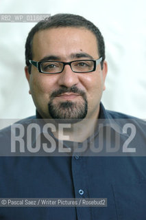 Writer Ala Hlehel at the Edinburgh International Book Festival...Copyright©Pascal Saez/Writer Pictures/Rosebud2