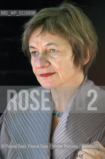 US writer Eva Hoffman.at the Edinburgh International Book Festival 2004..Copyright©Pascal Saez. Pascal Saez/Writer Pictures/Rosebud2