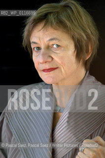 US writer Eva Hoffman.at the Edinburgh International Book Festival 2004..Copyright©Pascal Saez. Pascal Saez/Writer Pictures/Rosebud2