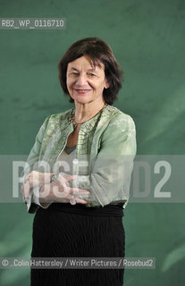 Eva Hoffman, Polish-born writer and academic, at the Edinburgh International Book Festival, 14/08/2010..©..Colin Hattersley/Writer Pictures/Rosebud2