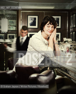Liz Hoggard at a Uncle Toms Cabin on Wandsworth Road.  To go with her love of restaurants piece...copyright©Graham Jepson/Writer Pictures/Rosebud2