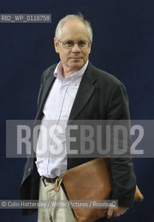 Simon Hoggart at the Edinburgh Book Festival, ..copyright©Colin Hattersley/Writer Pictures/Rosebud2
