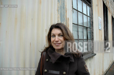 Canadian writer Linda Holeman, author of The Linnet Bird, and The Moonlit Cage  at the Vancouver International Writers and Readers Festival...Copyright©Pascal Saez/Writer Pictures/Rosebud2