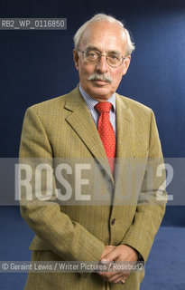 Richard Holmes, author..copyright©Geraint Lewis/Writer Pictures/Rosebud2
