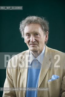 Michael Holroyd, Biographer and writer at The Edinburgh International Book Festival 2009..copyright©Geraint Lewis/Writer Pictures/Rosebud2