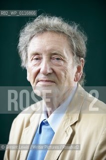 Michael Holroyd, Biographer and writer at The Edinburgh International Book Festival 2009..copyright©Geraint Lewis/Writer Pictures/Rosebud2