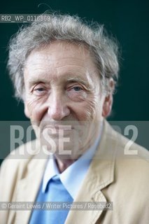 Michael Holroyd, Biographer and writer at The Edinburgh International Book Festival 2009..copyright©Geraint Lewis/Writer Pictures/Rosebud2