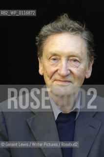 Michael Holroyd, British Biographer and Writer.  ..copyright©Geraint Lewis/Writer Pictures/Rosebud2