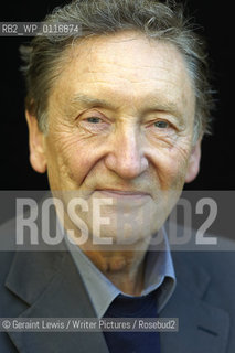 Michael Holroyd, British Biographer and Writer.  ..copyright©Geraint Lewis/Writer Pictures/Rosebud2