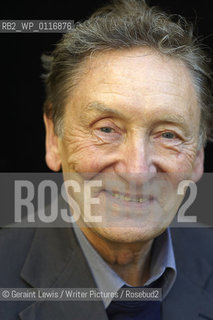 Michael Holroyd, British Biographer and Writer.  ..copyright©Geraint Lewis/Writer Pictures/Rosebud2