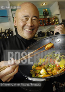 Ken Hom cooking demo at Jenners, 23/05/07..©Top telly/Writer Pictures/Rosebud2