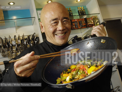 Ken Hom cooking demo at Jenners, 23/05/07..©Top telly/Writer Pictures/Rosebud2
