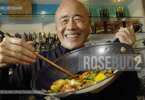 Ken Hom cooking demo at Jenners, 23/05/07..©Top telly/Writer Pictures/Rosebud2