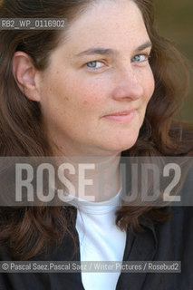 American writer A M Homes, author of The End of Alice, at the Edinburgh International Book Festival 2003...Copyright©Pascal Saez.Pascal Saez/Writer Pictures/Rosebud2