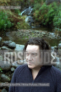 Richard Horne, aka Harry Horse, British author, illustrator and political cartoonist, at his home near Loch Awe, Argyll and Bute, Scotland, November 22, 2000..©.Graeme HartPPA/Writer Pictures/Rosebud2