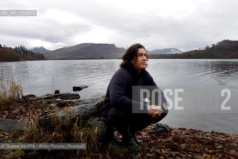Richard Horne, aka Harry Horse, British author, illustrator and political cartoonist, at his home near Loch Awe, Argyll and Bute, Scotland, November 22, 2000..©.Graeme HartPPA/Writer Pictures/Rosebud2