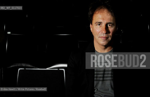 Anthony Horowitz discusses his latest book Necropolis in front of an audience of Edinburgh Schoolchildren while simultaneously being broadcast over the internet to over 10000 school children around Scotland..Copyright©Alex Hewitt/Writer Pictures/Rosebud2