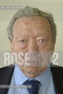 Anthony Howard,leading political commentator anmd biographer of Cardinal Basil Hume. CREDIT Geraint Lewis
©Writer Pictures/Rosebud2