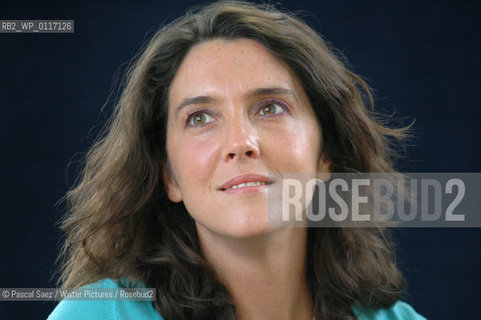 Writer Bettany Hugues at the Edinburgh International Book Festival...Copyright©Pascal Saez/Writer Pictures/Rosebud2