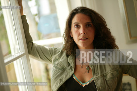 Bettany Hughes, writer in her London home..copyright©Graham Jepson/Writer Pictures/Rosebud2